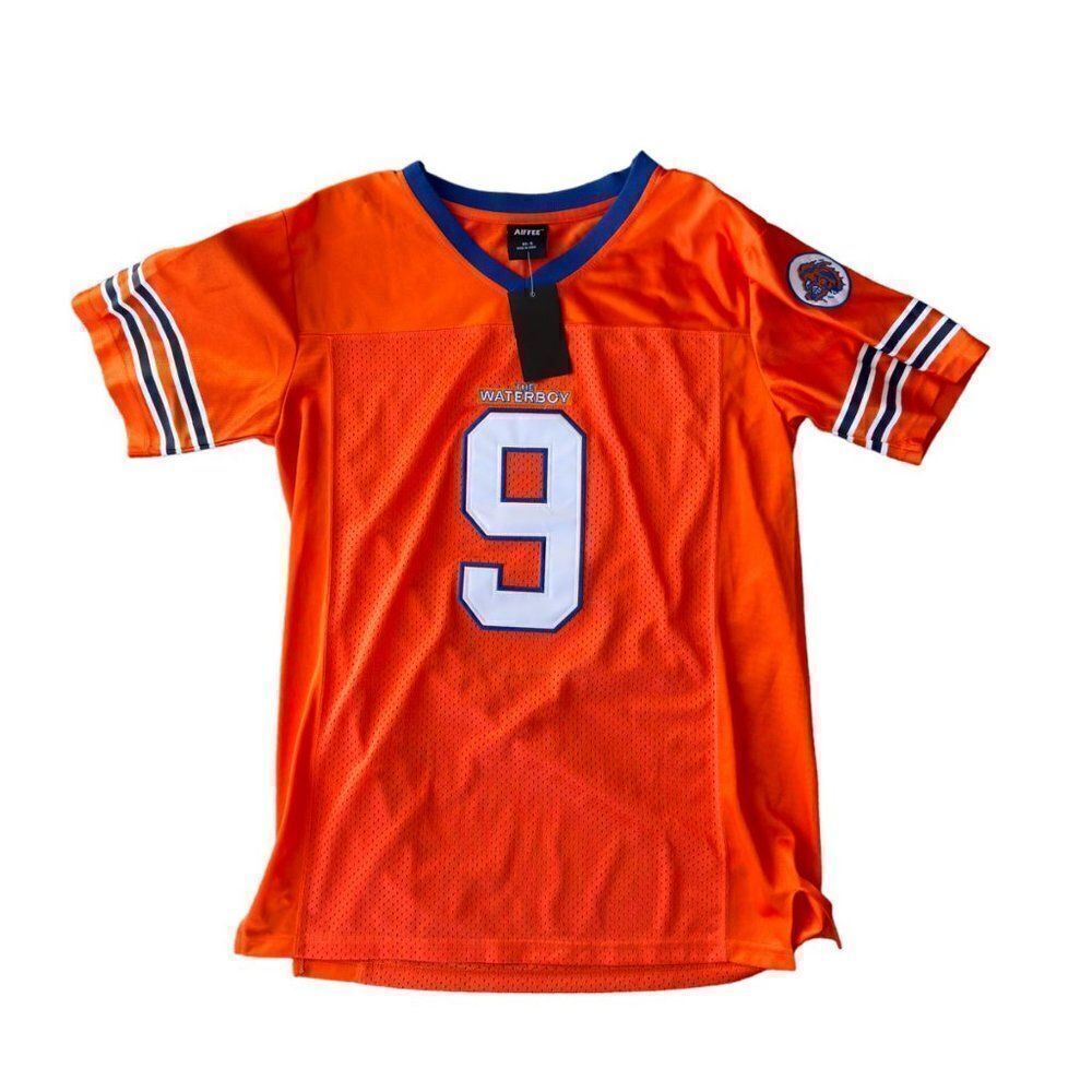 AIFFEE Waterboy Mud Dawgs Bobby Boucher #9 Football Jersey Men's XL‎